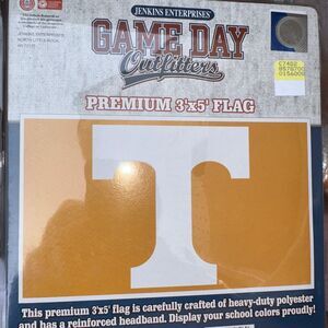 New Tennessee Flag 3x5' Orange And White By Game Day Outfitters